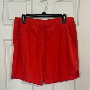 Coral Athletic Cotton Short size large women’s